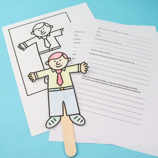 Printable Flat Stanley for Summer Geography Fun Angie Holden The