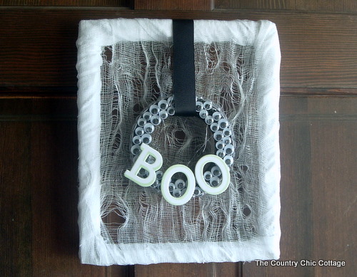 Craftaholics Anonymous®  Halloween Googly Eye Door #MakeAmazing