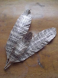 How to Make Paper Feathers – WhatTheCraft