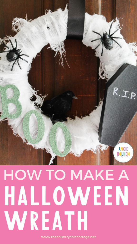 how to make a halloween wreath