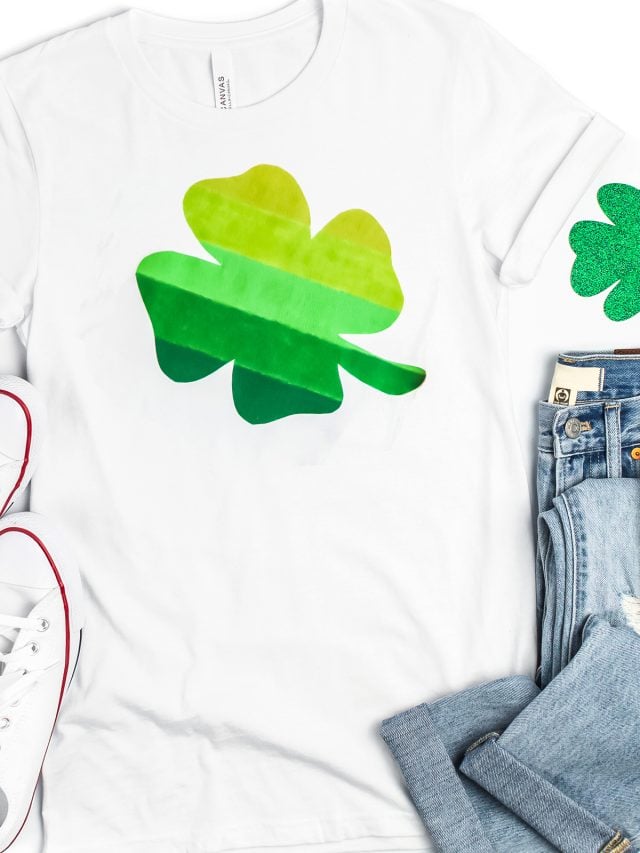 DIY Clover Shirt with a Cricut Machine Story - Angie Holden The Country ...