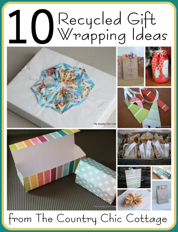 recycled gift wrap