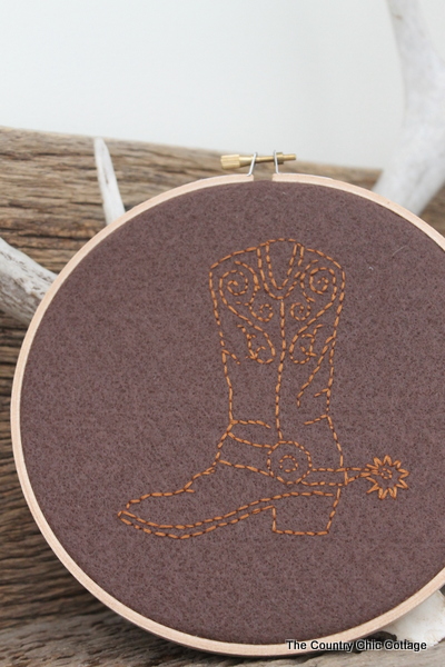 Embroidery Gifts For Men: Father's Day Hoop Art