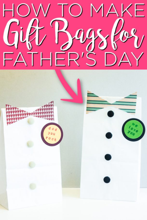 DIY Father's Day Gift Bags You Can Make in Minutes - Angie Holden The ...