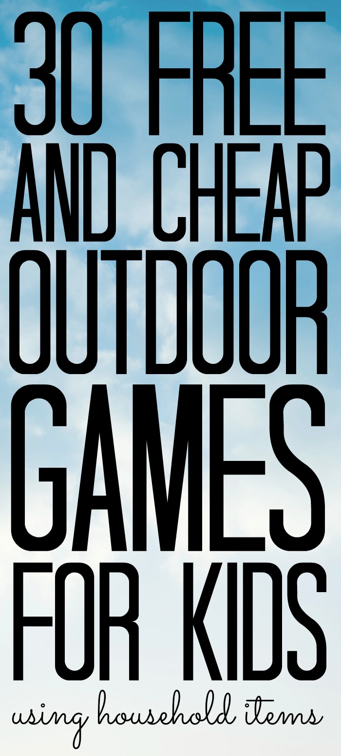 30+ Fun Outdoor Games, Home Stories A to Z