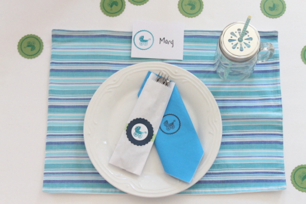 DIY Baby Shower Decorations - a virtual SURPRISE baby shower! - The