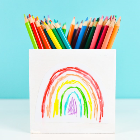 Five Fun Ways to Turn Children’s Artwork into Gifts by Hey Let's Make Stuff