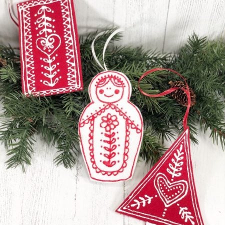 DIY Hygge Ornaments and Free Pattern by The Kingston Home