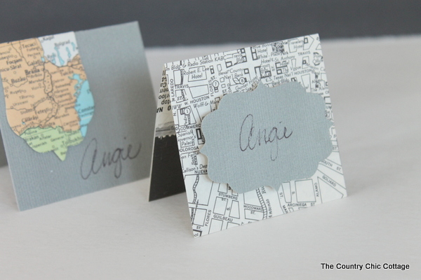 monochromatic name card