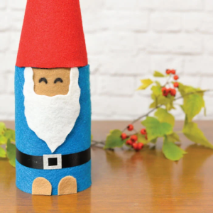 Mason Jar and Felt Gnome by Hey Let's Make Stuff