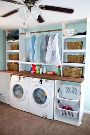 Ideas for an Organized Laundry Room - Angie Holden The Country Chic Cottage