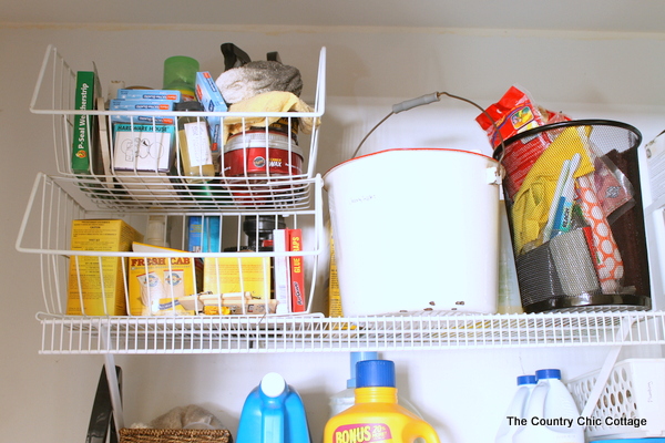 Ideas for an Organized Laundry Room - Angie Holden The Country Chic Cottage