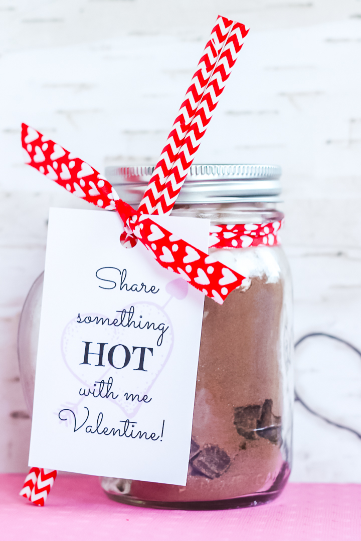 Hot Chocolate Mix (including printable gift tags!)
