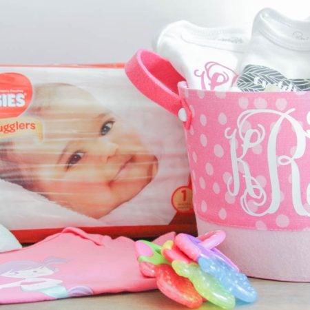 Custom Baby Shower Gift Basket by Everyday Party Magazine