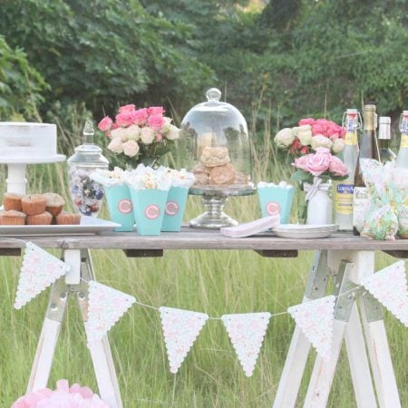 Shabby Chic Baby Shower by Everyday Party Magazine