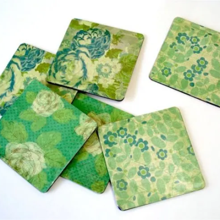 Mod Podge Coaster Craft from Mod Podge Rocks