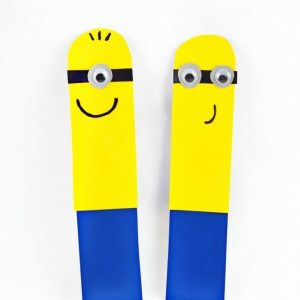 Easy Paint Chip Minion Bookmark by Simplistically Living