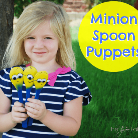 Minion Spoon Puppets by The Tip Toe Fairy