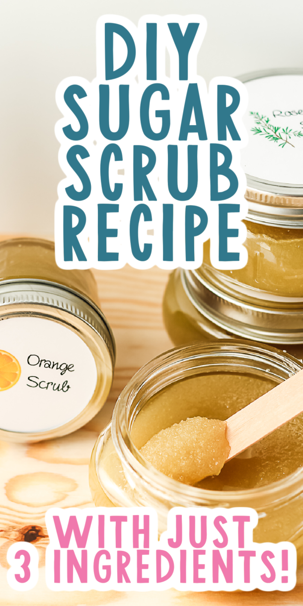 3 Ingredient DIY Sugar Scrub Recipe - Angie Holden The Country Chic Cottage