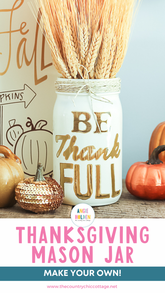 thanksgiving mason jar craft