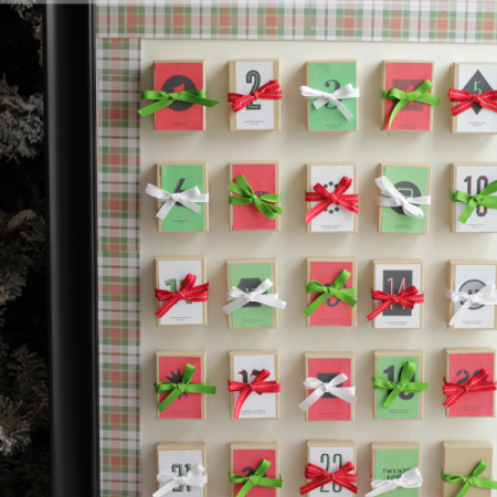 DIY Advent Calendar by Handmade on the Heartland