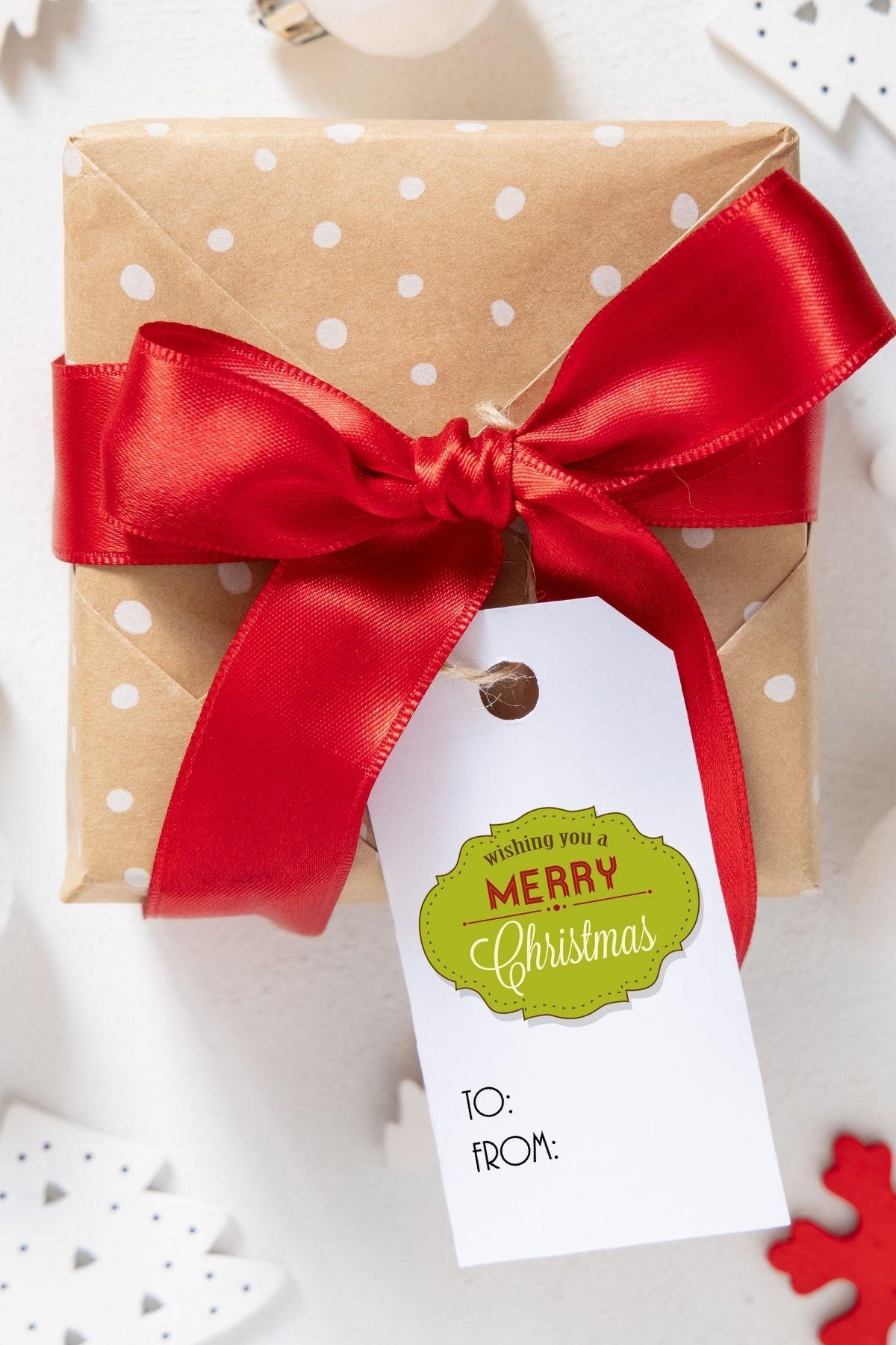 12 Days of Christmas: DIY Tree Gift Tags