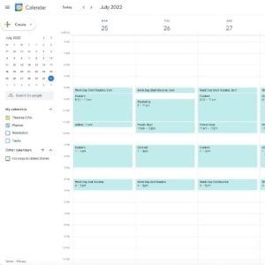 Digital Calendar As A Planner by Theresa Cifali