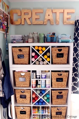 My Craft Room plus MORE Craft Room Tours - Angie Holden The Country ...