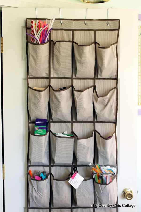 Storage Ideas: Using the Back of the Door - Angie Holden The Country ...