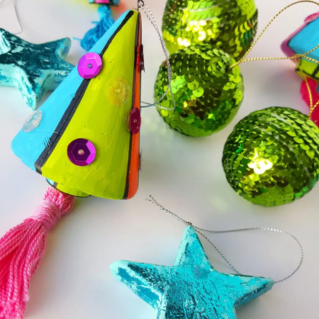 3 Easy DIY Christmas Ornaments with Foam by Smart Fun DIY