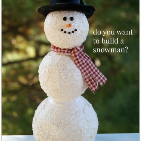 How To Build A Snowman With Smoothfoam by Sue's Creative Workshop