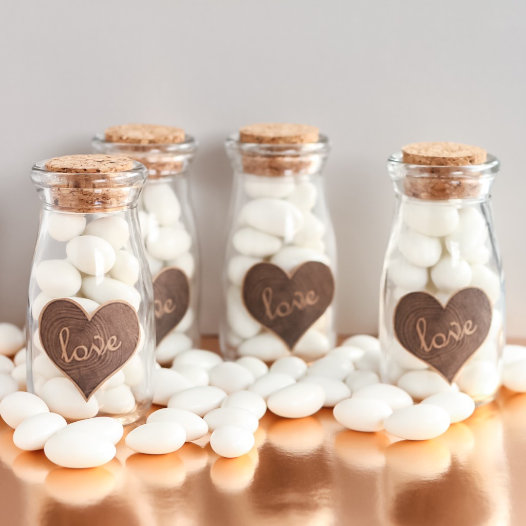 DIY Wedding Favors with a Cricut Machine