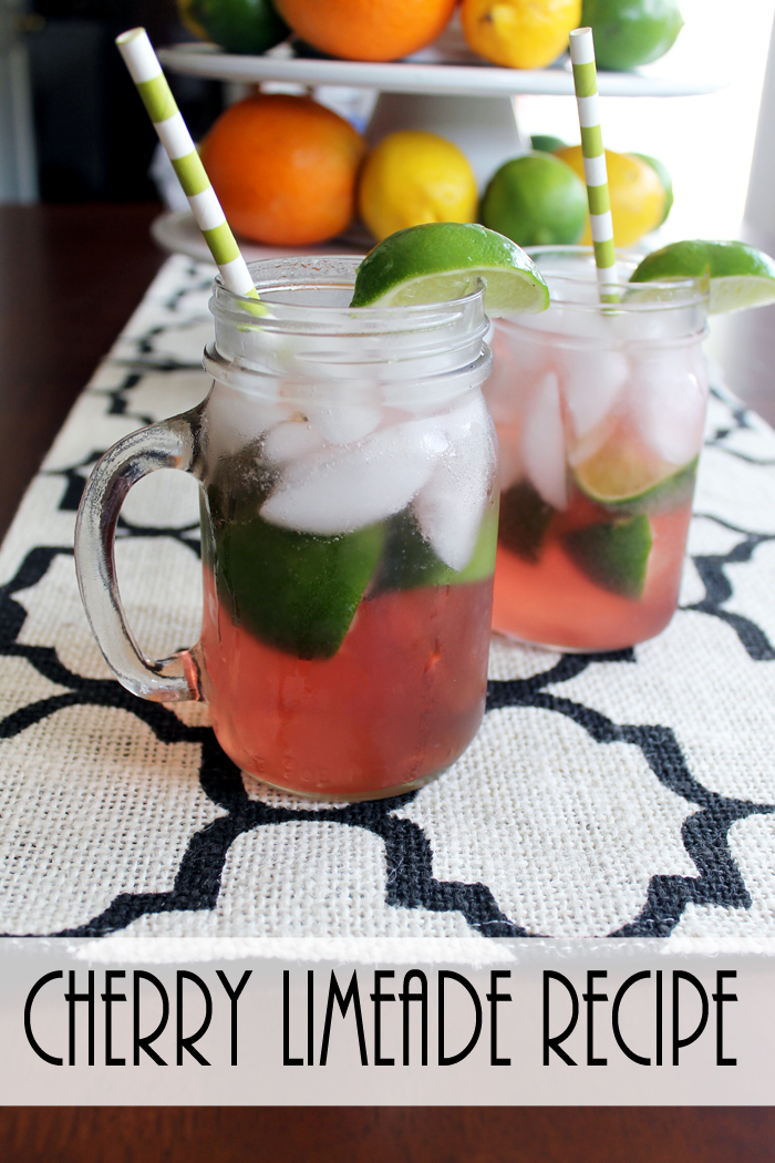 Cherry Limeade Recipe The Country Chic Cottage 3830