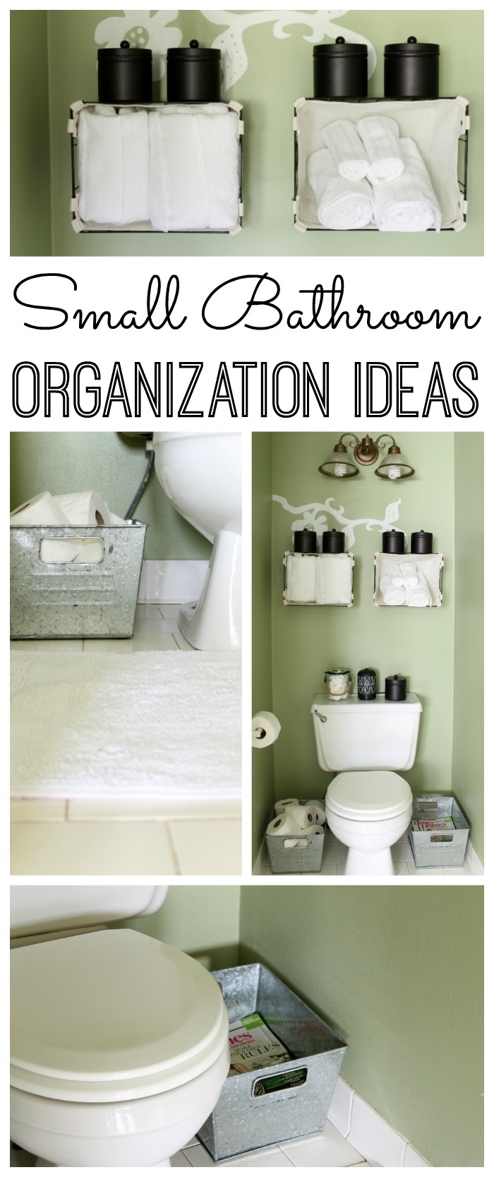 Small Bathroom Storage Ideas For Your Home - Angie Holden The