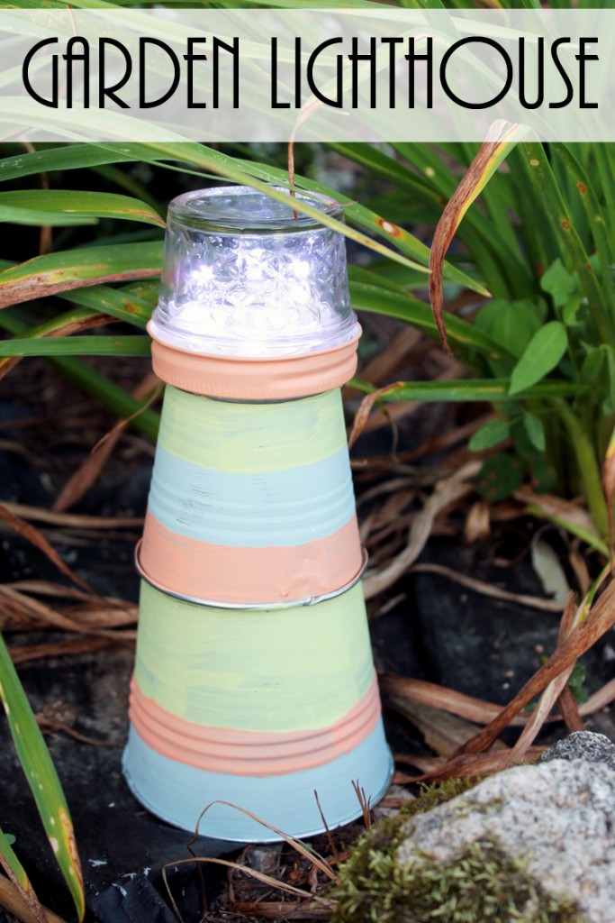 Garden Lighthouse - a fun DIY project! - Angie Holden The Country Chic ...