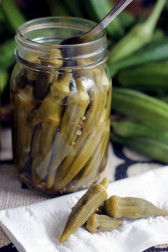 Delicious Summer Pickled Okra Recipe The Country Chic Cottage