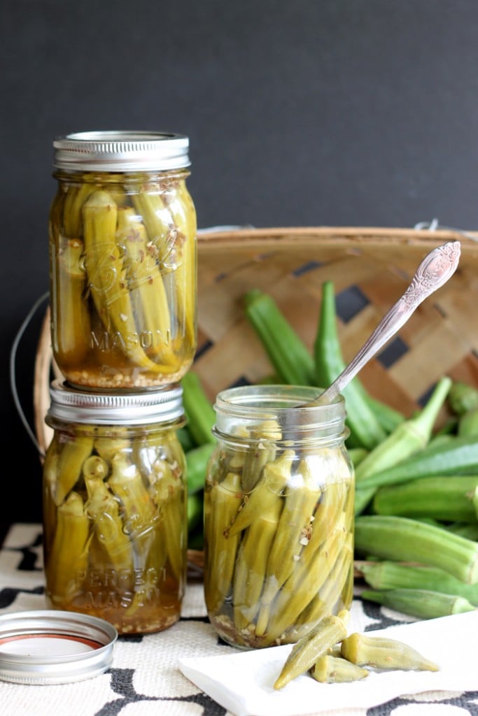 Delicious Summer Pickled Okra Recipe The Country Chic Cottage