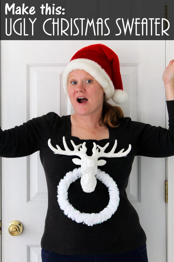 How to create a homemade ugly Christmas Sweater