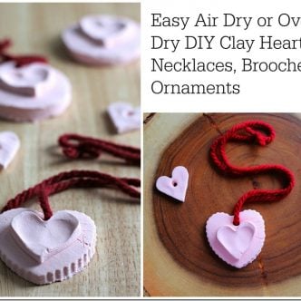 Great quick and easy Valentine's Day crafts that can be made in 15 minutes or less!