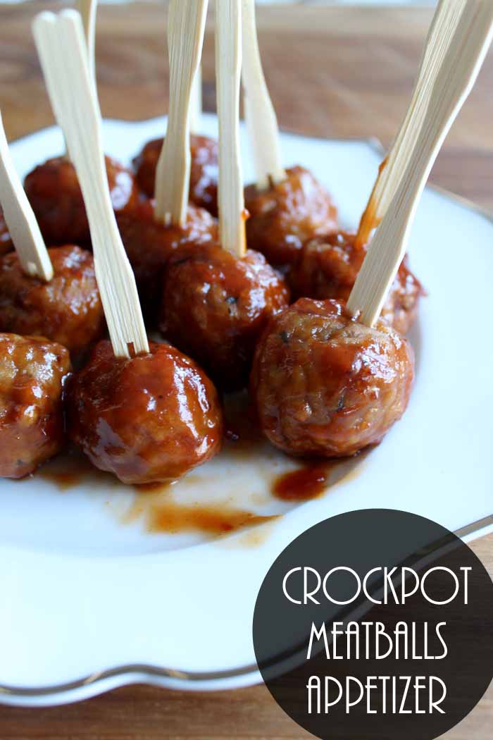 Easy and Delicious Crockpot Meatballs Appetizer Recipe - The Country ...