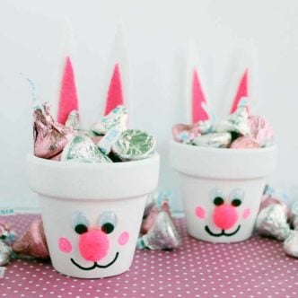 Flower Pot Bunnies: Easy Easter Craft Idea - Angie Holden The Country ...