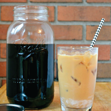 Easy Homemade Cold Brew Coffee by Mad In Crafts