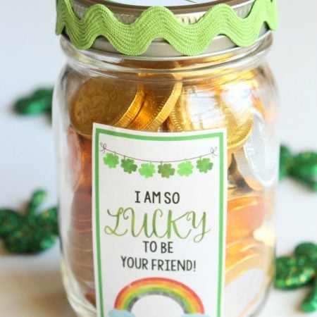 Lucky St. Patrick’s Day Mason Jar by Yesterday On Tuesday