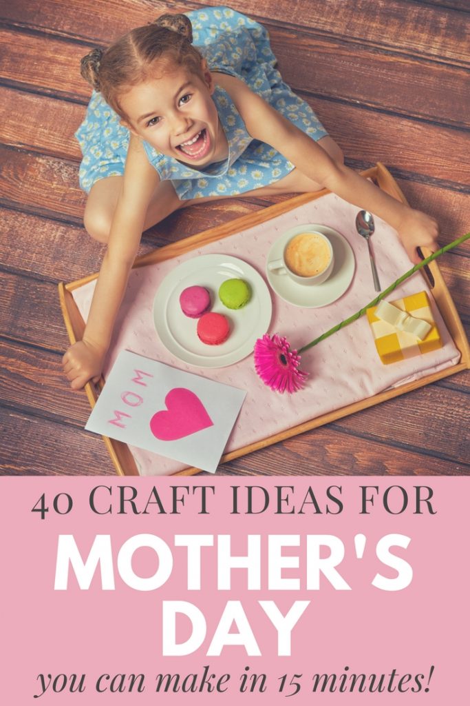 Ideas For Mother's Day: 15 Minute Craft Ideas - Angie Holden The 