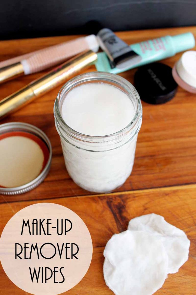 Simple Eye Makeup Remover - Make These Wipes At Home! - Angie Holden 