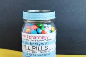 Teacher Thank You Gift - Chill Pill Jar - Angie Holden The Country Chic ...