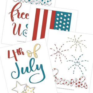 Free Patriotic Coloring Book by Liz on Call