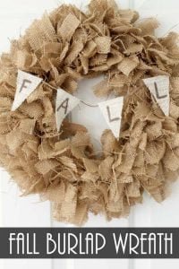 Diy Fall Burlap Wreath Tutorial 