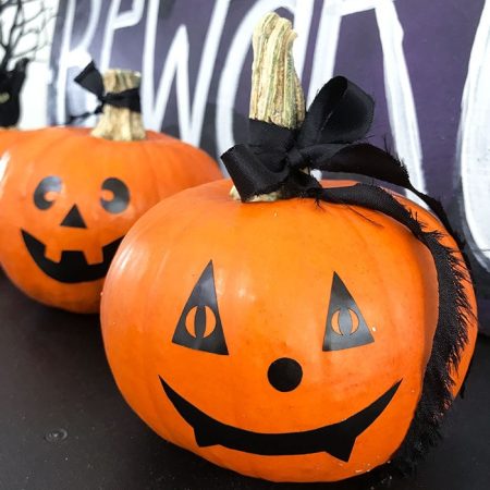 Cute And Easy DIY Pumpkins With Cricut by 100 Directions