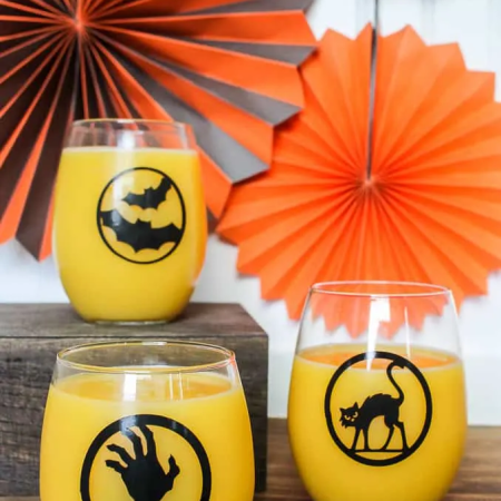 DIY Halloween Glasses by A Turtles Life For Me